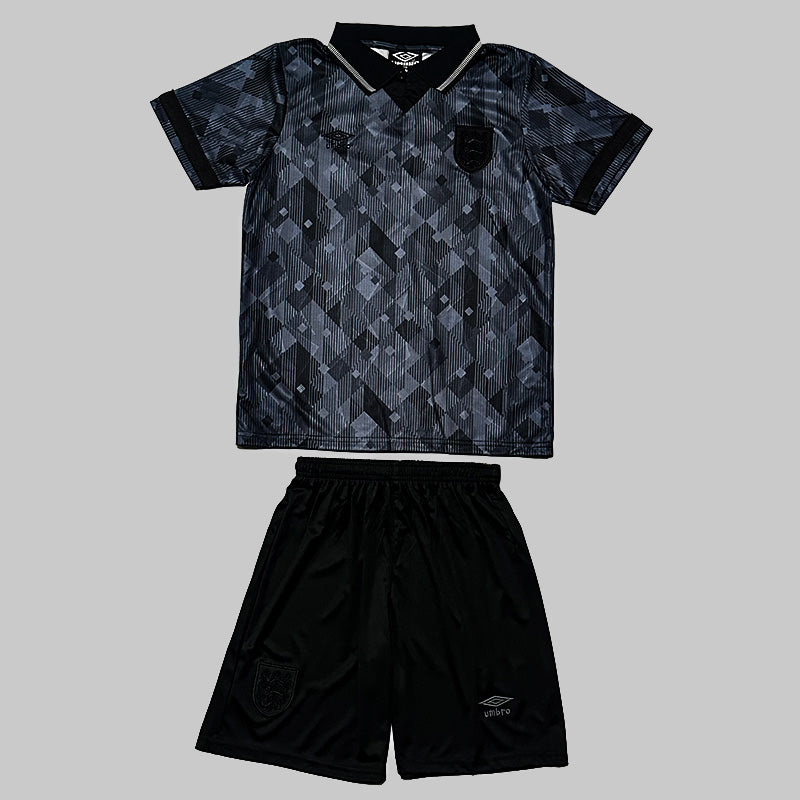 Maillot-Angleterre-Kit-Enfant-Blackout-1990-1