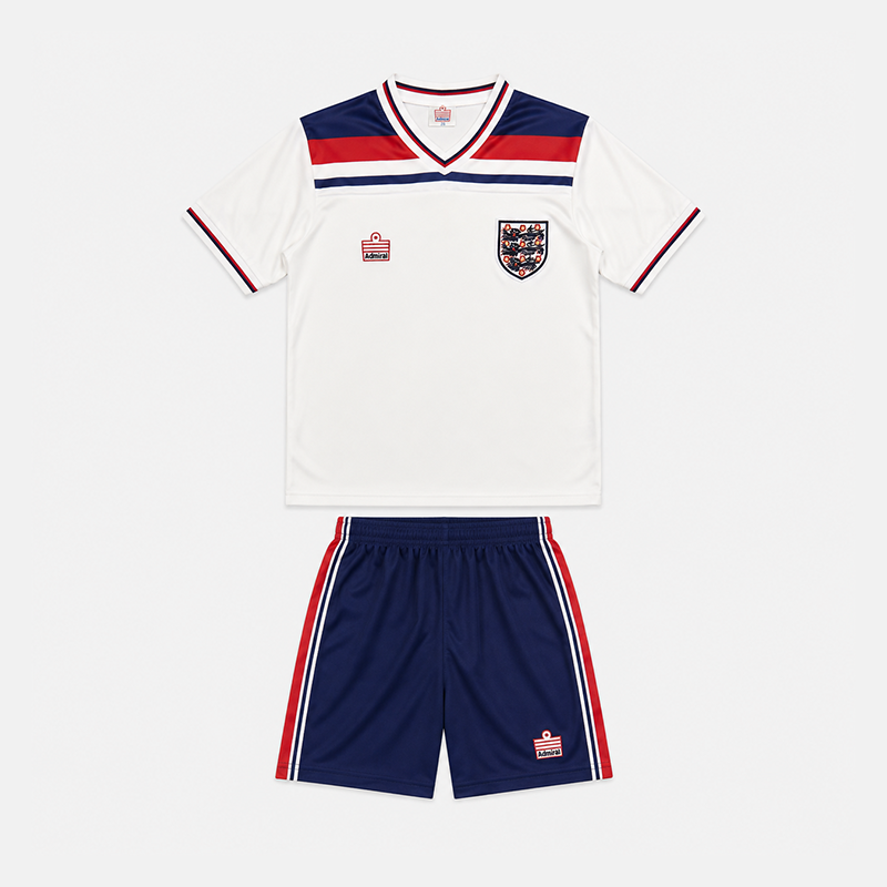Maillot-Angleterre-Kit-Enfant-Domicile-1982-1