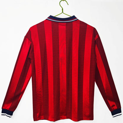 Maillot-Angleterre-Manches-Longues-Exterieur-Rouge-1998-Retro-Vintage-Homme-2
