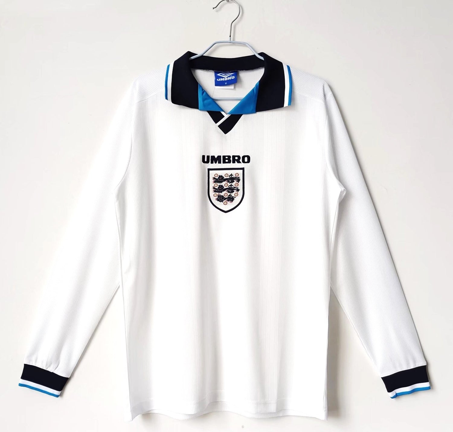 Maillot-Angleterre-Manches-Longues-Retro-Vintage-1996-Domicile-Homme-1