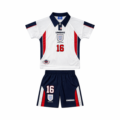 Maillot-Angleterre-Scholes-Kit-Enfant-Domicile-1998-1