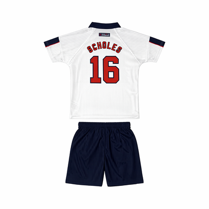 Maillot-Angleterre-Scholes-Kit-Enfant-Domicile-1998-2
