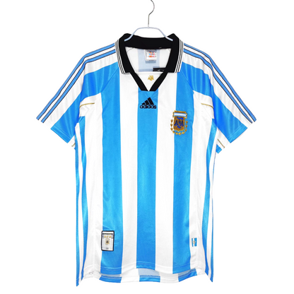 Maillot-Argentine-1998-1999-Domicile-Saison-Vintage-Retro-1