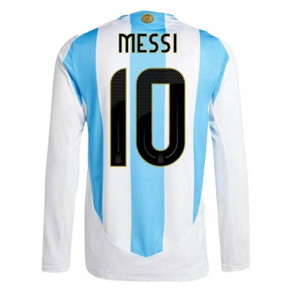 Maillot-Argentine-Domicile-2024-2025-Messi-Manches-Longues