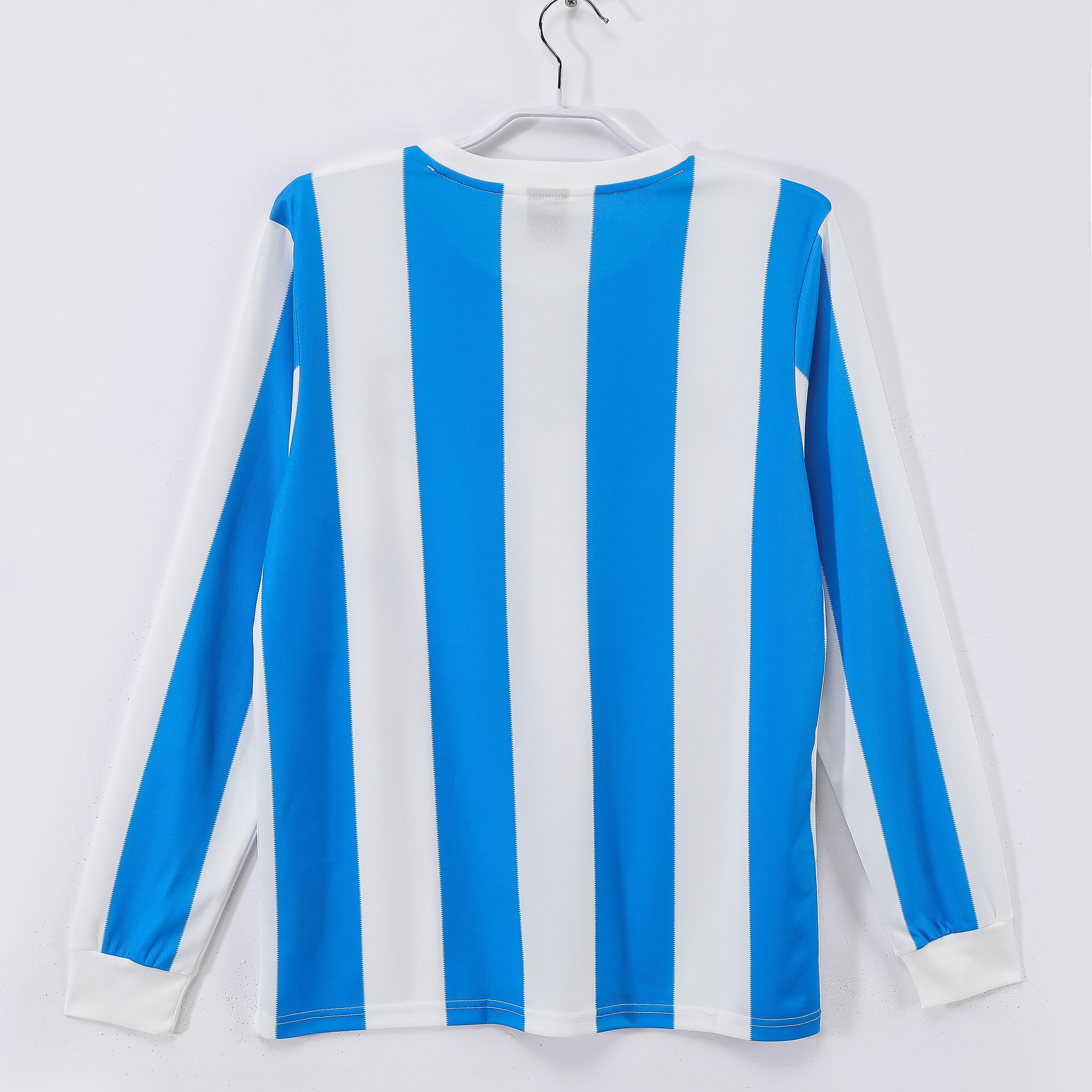Maillot-Argentine-Manches-Longues-Retro-Vintage-1986-Domicile-Saison-Homme-2