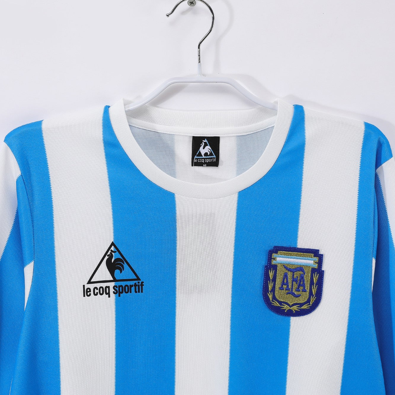 Maillot-Argentine-Manches-Longues-Retro-Vintage-1986-Domicile-Saison-Homme-3