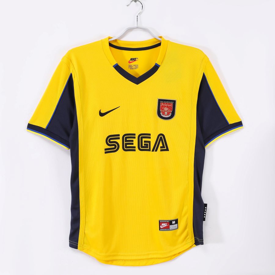 Maillot Arsenal Retro Vintage 2000 2001 Exterieur Homme