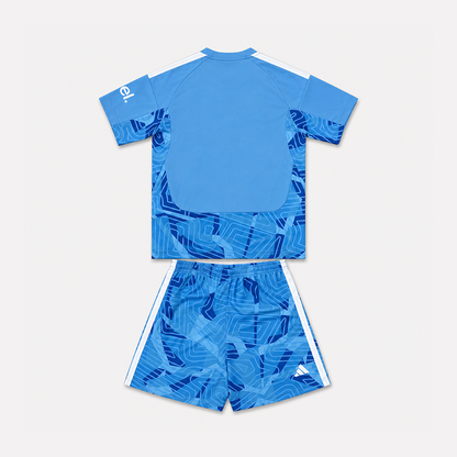 Maillot-Arsenal-Gardien-Bleu-Kit-Enfant-2026-2027-2