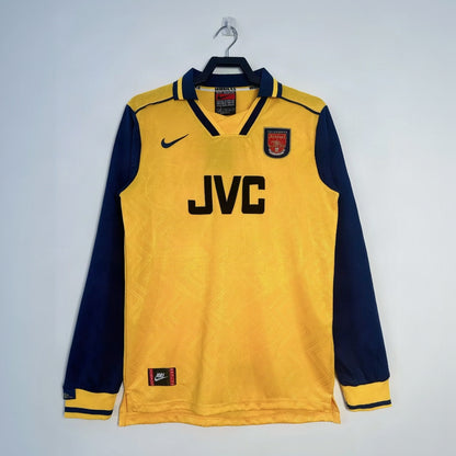 Maillot-Arsenal-Retro-Vintage-Manches-Longues-1996-1997-Exterieur-Homme-1