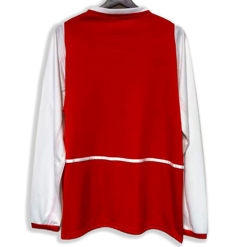 Maillot-Arsenal-Retro-Vintage-Manches-Longues-2002-2004-Domicile-Homme-2