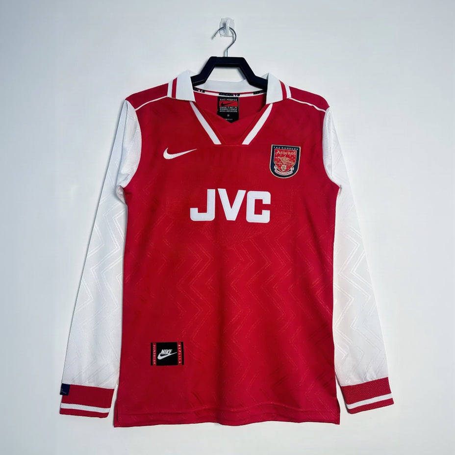 Maillot-Arsenal-Retroo-Vintage-Manches-Longues-1996-1997-Domicile-Homme-1