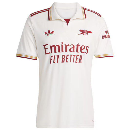 Maillot Arsenal Third Homme 2025 2026 Blanc | Foot Sport