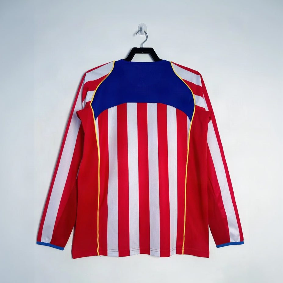 Maillot-Atletico-Madrid-Retro-Vintage-Manches-Longues-2004-2005-Domicile-Homme-2