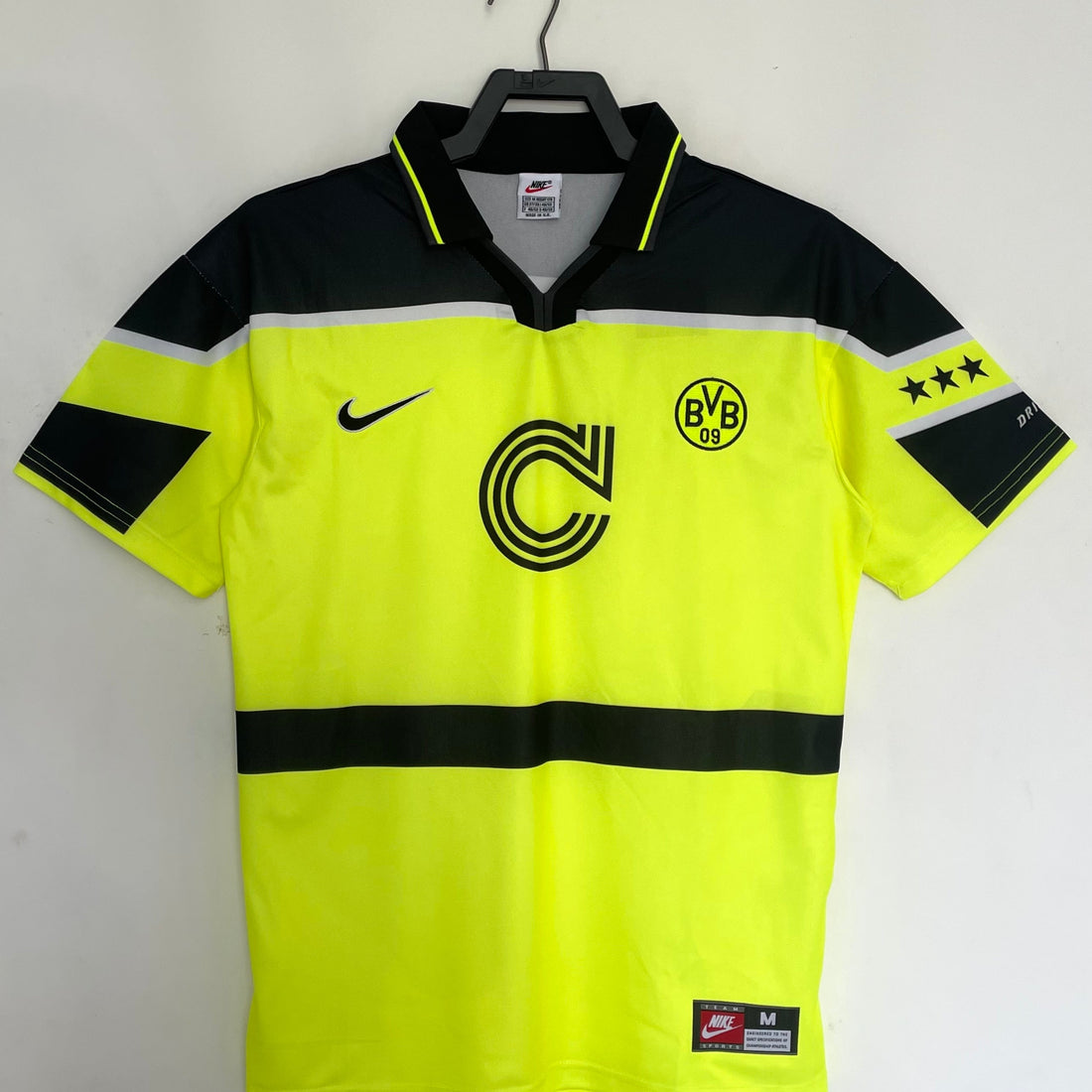 Maillot-BVB-Dortmund-Retro-Vintage-1996-1997-Domicile-Homme-1