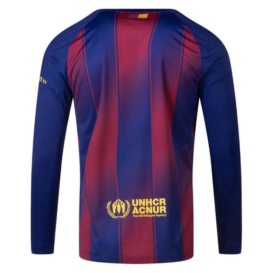 Maillot Barcelone Manches Longues Domicile Homme 2025 2026 | Foot Sport