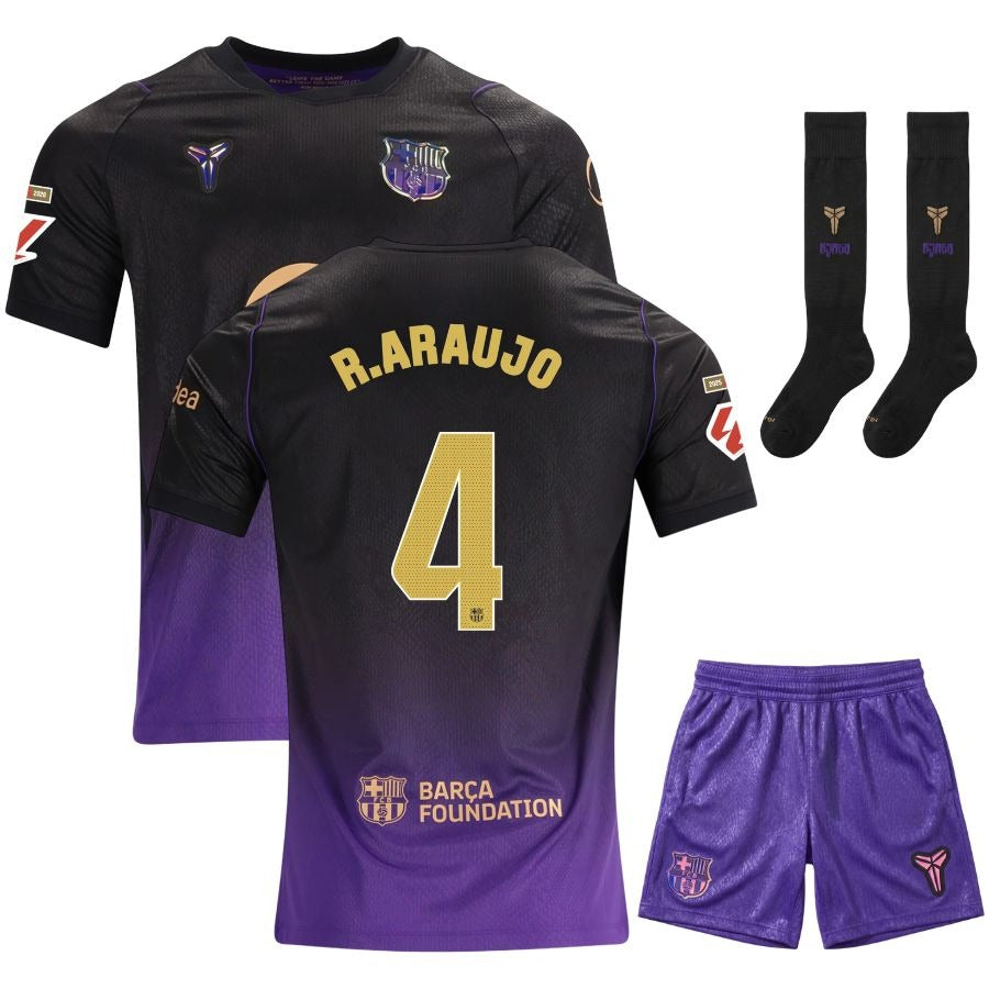 Maillot-Barca-Kit-Enfant-Exterieur-2026-2027-Araujo-1