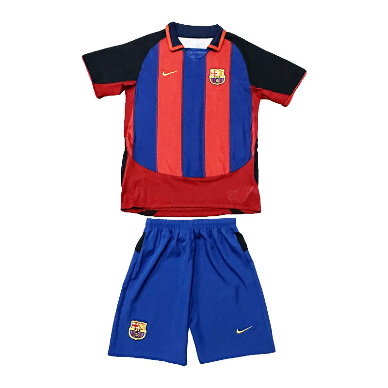 Maillot-Barcelone-Kit-Enfant-Domicile-2003-2004-1
