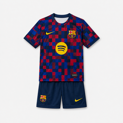 Maillot-Barcelone-Kit-Enfant-Pre-Match-2026-2027-1