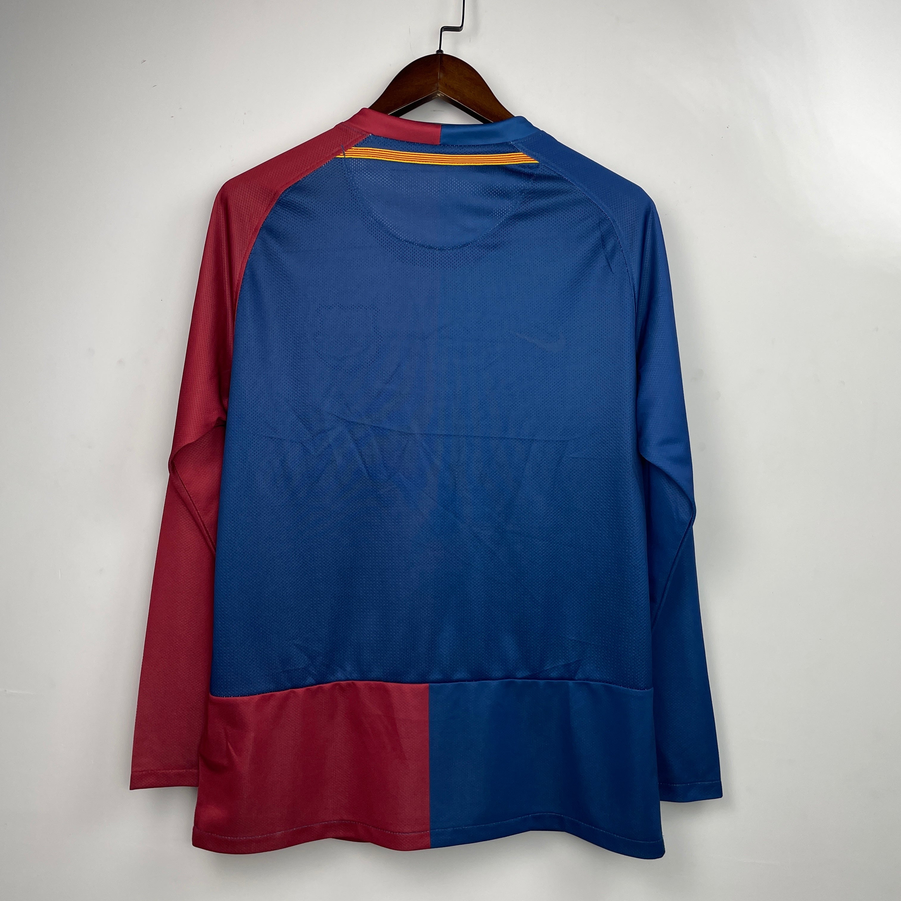 Maillot-Barcelone-Ligue-des-champions-Retro-Vintage-Manches-Longues-2008-2009-Domicile-Homme-2