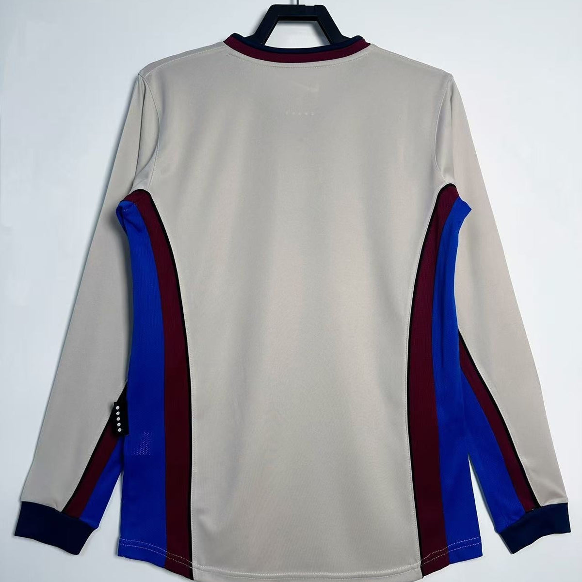 Maillot-Barcelone-Manches-Longues-1998-1999-Exterieur-Vintage-Homme-2