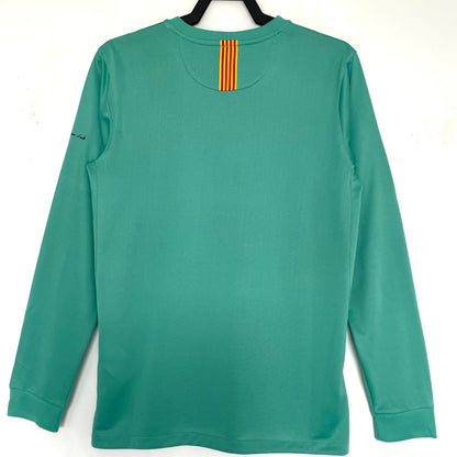 Maillot-Barcelone-Manches-Longues-2010-2011-Exterieur-Vintage-Homme-2