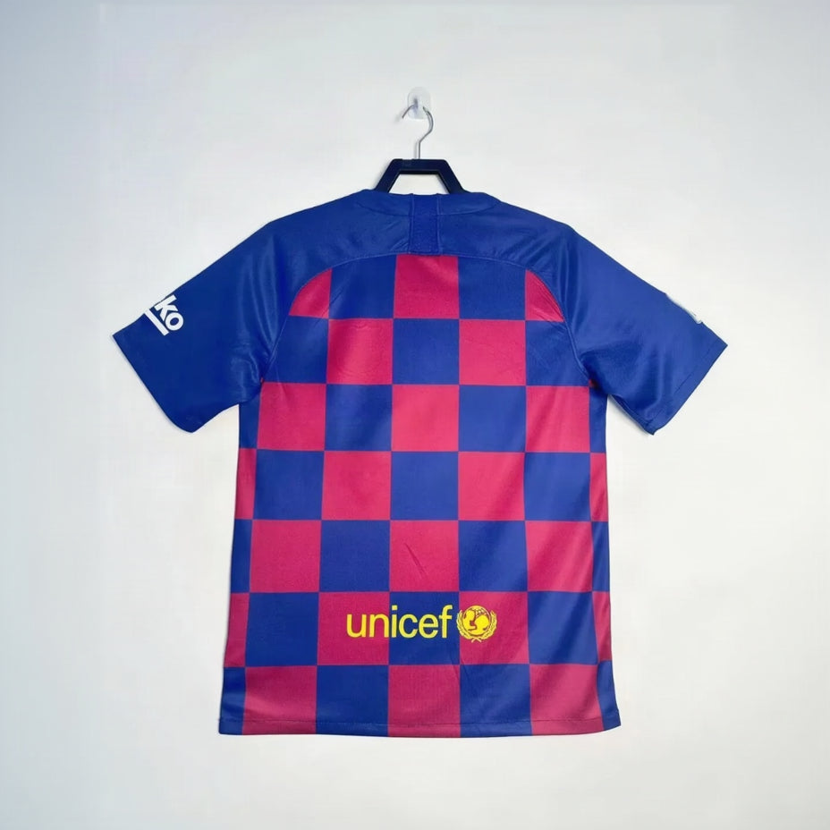 Maillot-Barcelone-Retro-Vintage-2019-2020-Domicile-Vintage-Homme-2