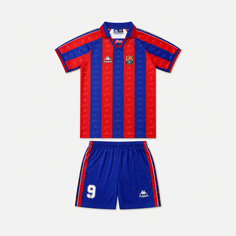 Maillot-Barcelone-Ronaldo-Kit-Enfant-Domicile-1995-1997-2