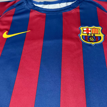 Maillot-Barcelone-UCL-Kit-Enfant-Ronaldinho-2005-2006-3