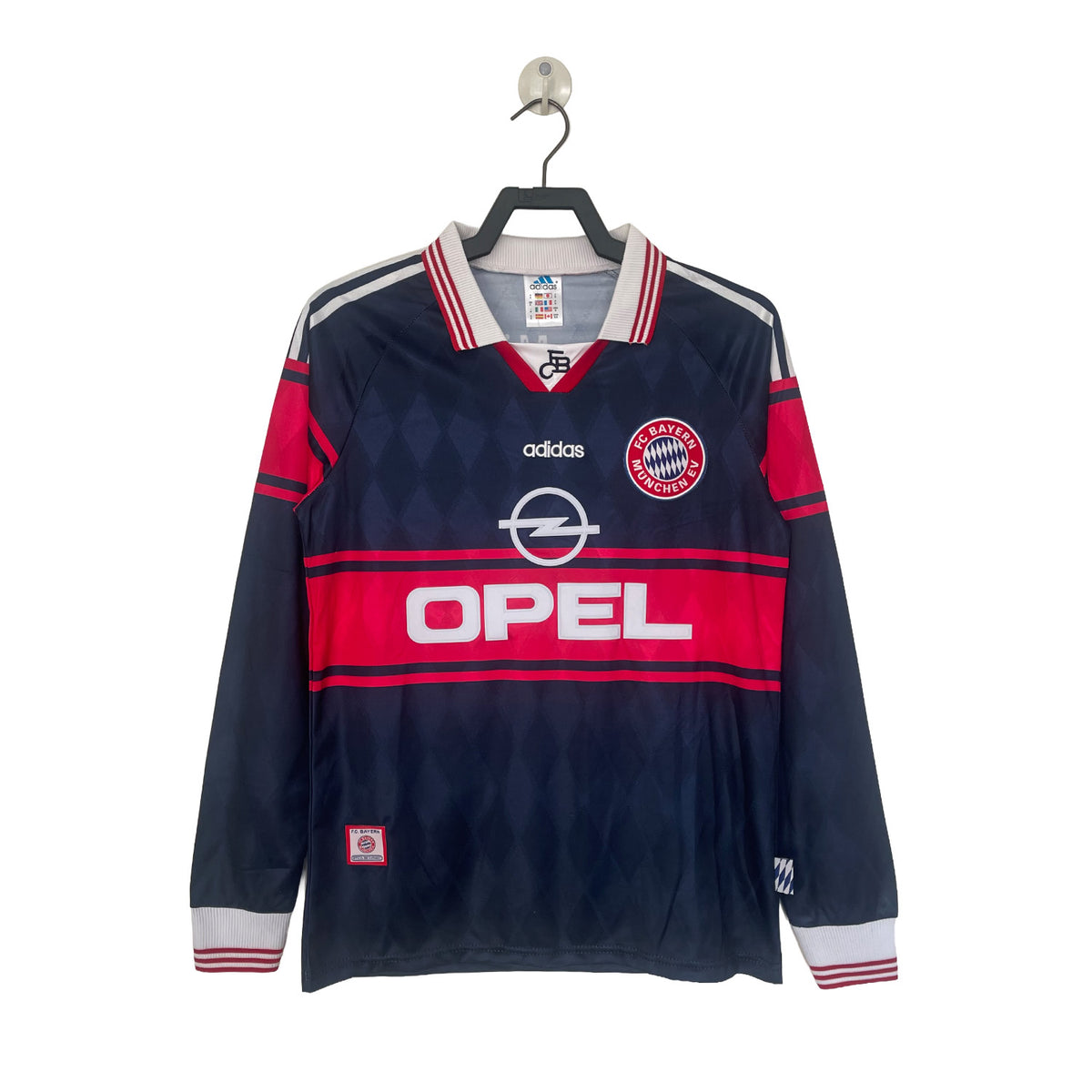 Maillot-Bayern-Munich-Manches-Longues-Retro-Vintage-1997-1999-Domicile-Homme-1