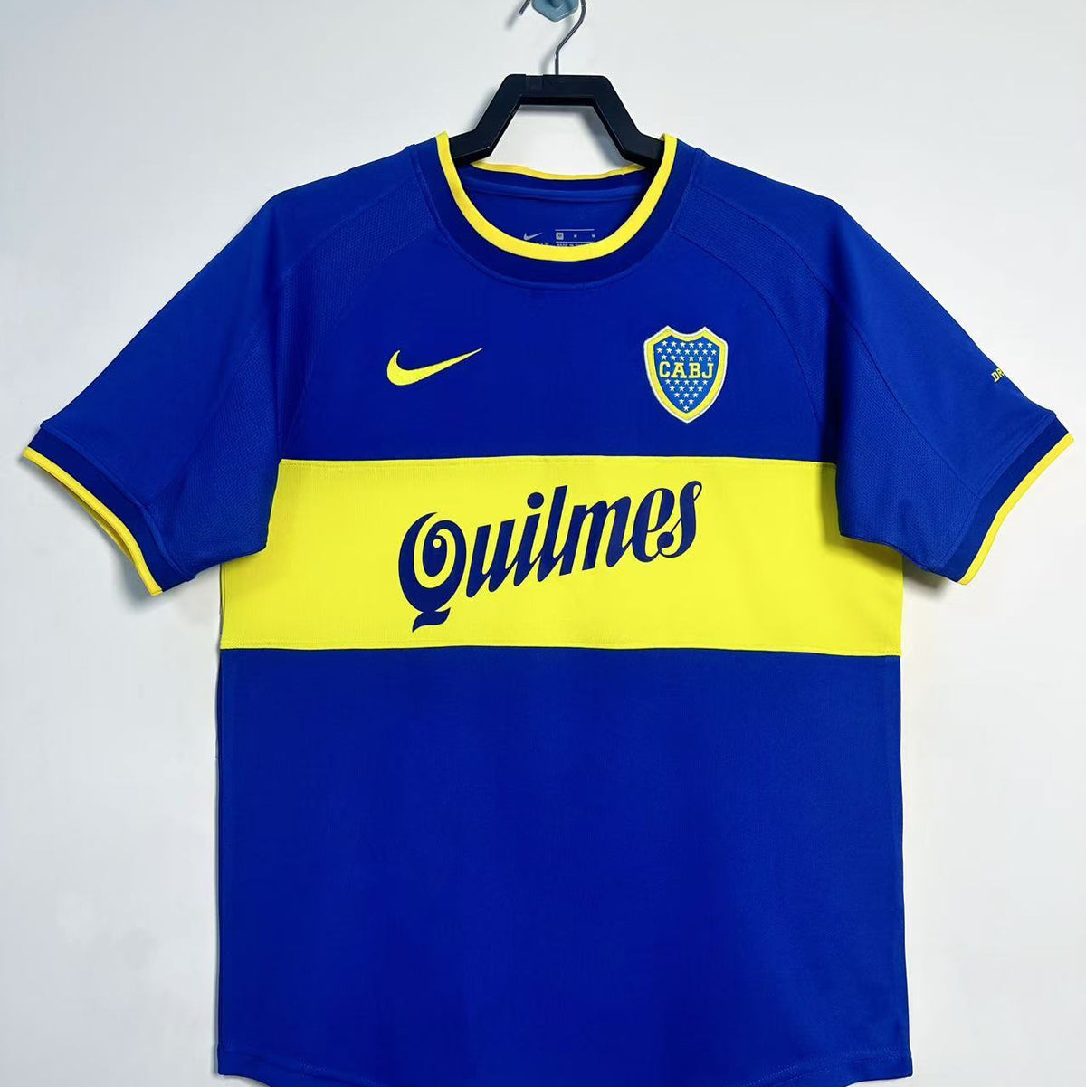 Maillot-Boca-Juniors-Retro-Vintage-2000-2001-Domicile-Homme-1