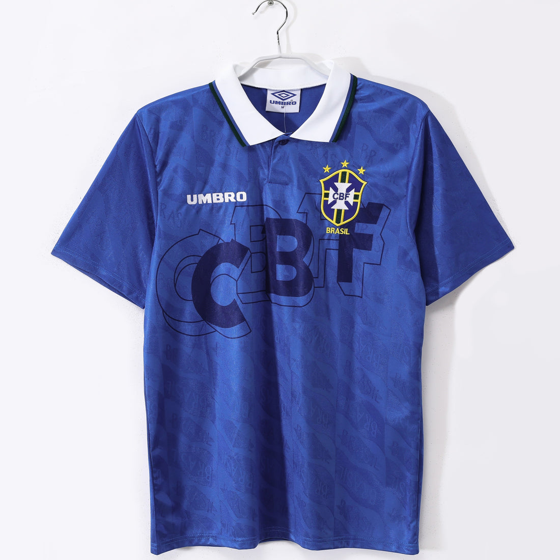 Maillot-Bresil-1993-1994-Exterieur-Saison-Vintage-Retro-1