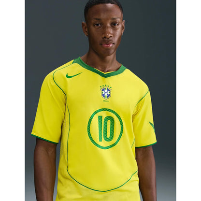 Maillot Bresil 2004 Restock Ronaldinho Homme | Foot Sport