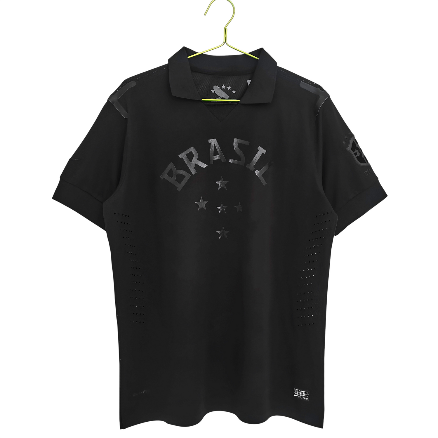 Maillot-Bresil-Noir-Edition-Speciale-2013-Vintage-Retro-1