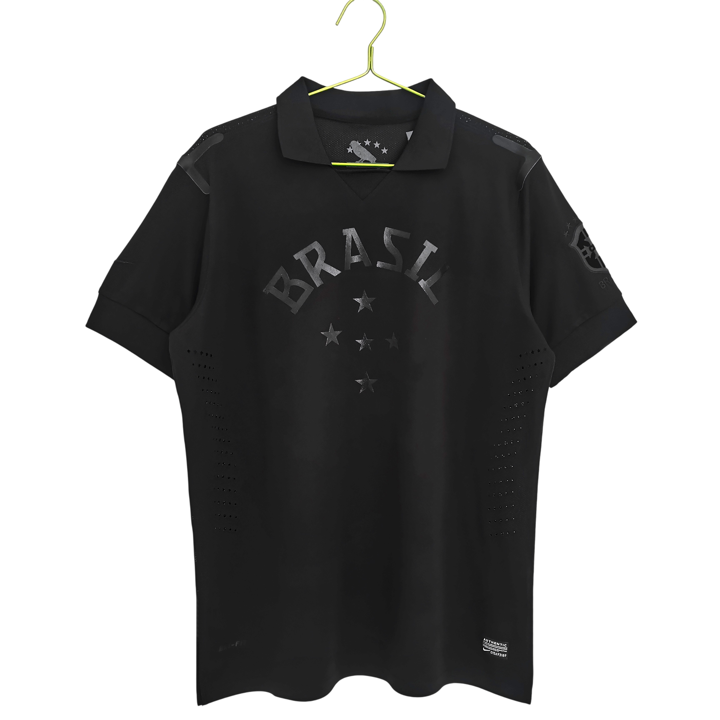 Maillot-Bresil-Noir-Edition-Speciale-2013-Vintage-Retro-1