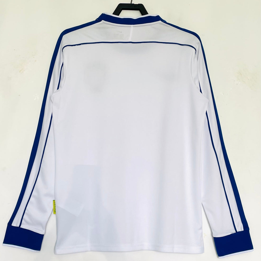 Maillot-Bresil-Retro-Vintage-Manches-Longues-1998-Gardien-Homme-Blanc-2