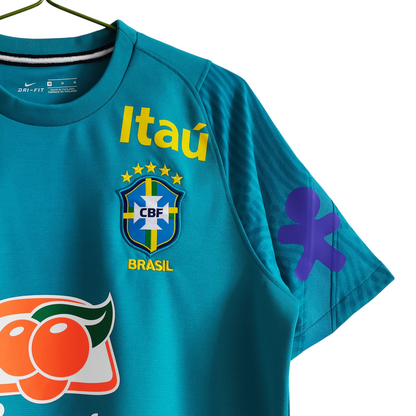 Maillot-Bresil-Training-Bleu-Lac-2021-Vintage-Retro-3