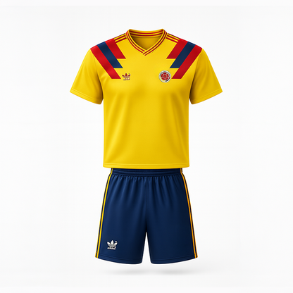 Maillot-Colombie-Kit-Enfant-Domicile-1990-1