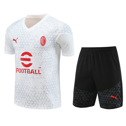 Maillot-Entrainement-AC-Milan-Blanc-Homme-2023-2024