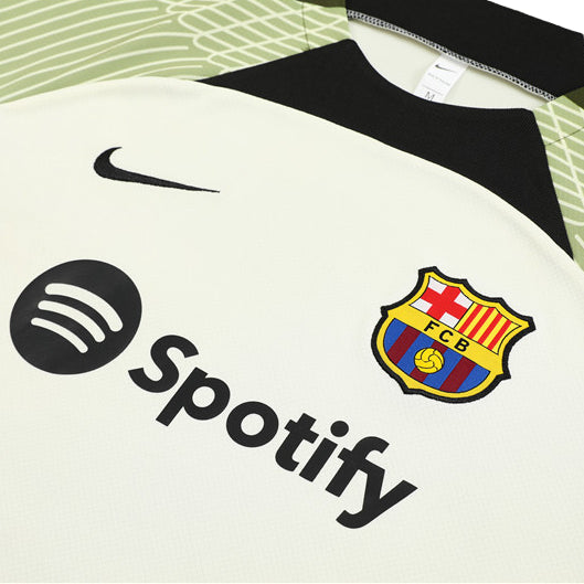 Maillot-Entrainement-Barcelone-Blanc-Homme-2023-2024-2