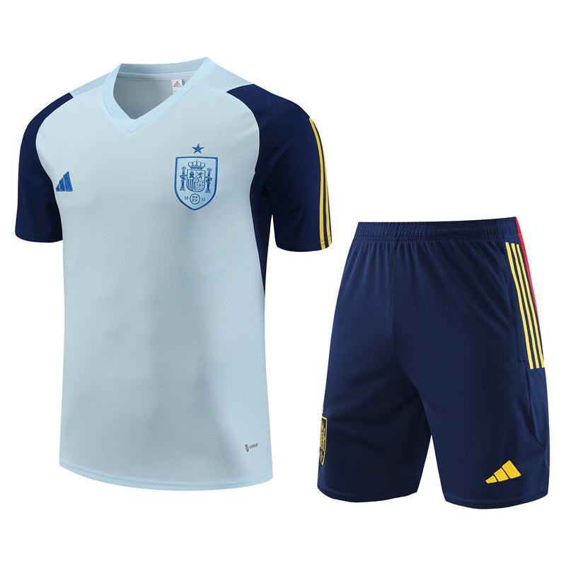 Maillot-Entrainement-Espagne-Bleu-Clair-Homme-2023-2024