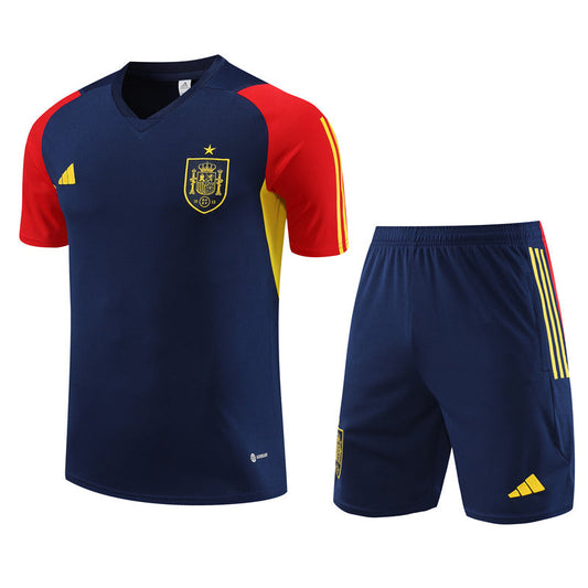 Maillot-Entrainement-Espagne-Bleu-Homme-2023-2024