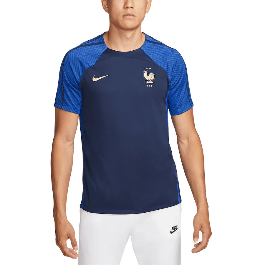 Maillot-Equipe-de-France-Coupe-du-Monde-2022-Pre-Match-Bleu