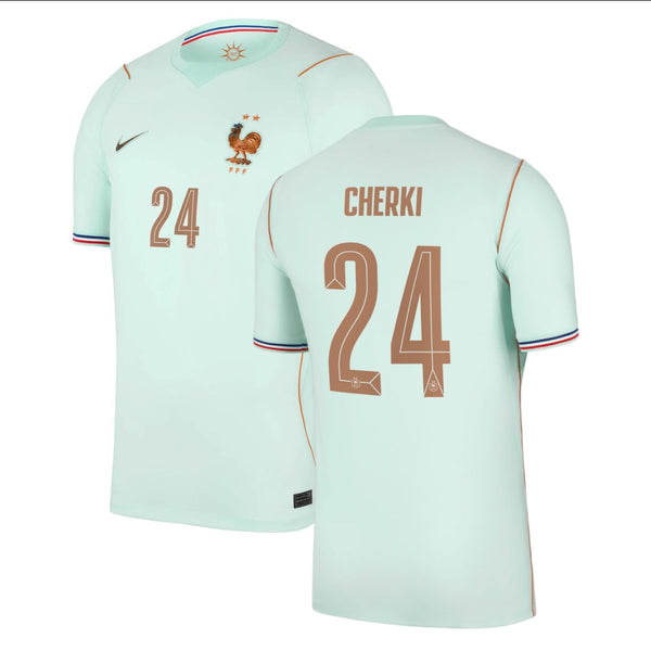 New France Cherki Away Green World Cup 2026 Men's Jersey – Foot