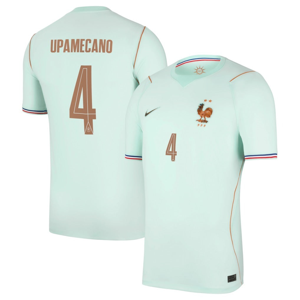 New France Upamecano Away Green World Cup 2026 Men's Jersey – Foot