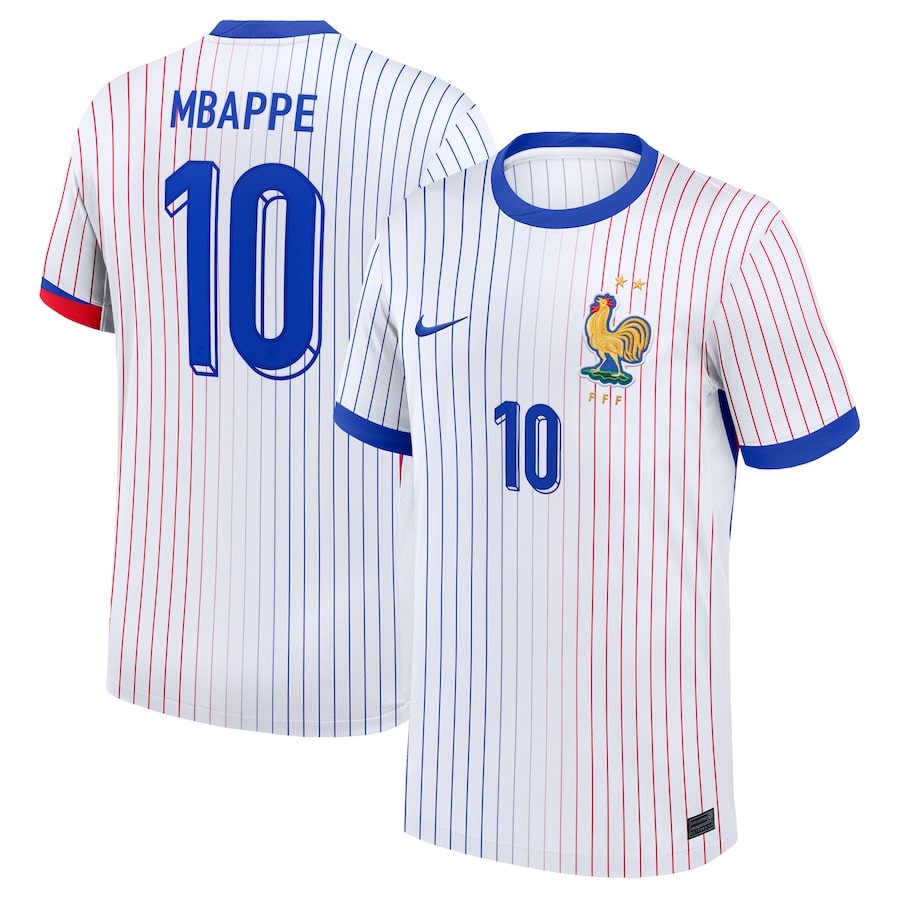 Maillot-Equipe-de-France-Exterieur-Euro-2024-Mbappe