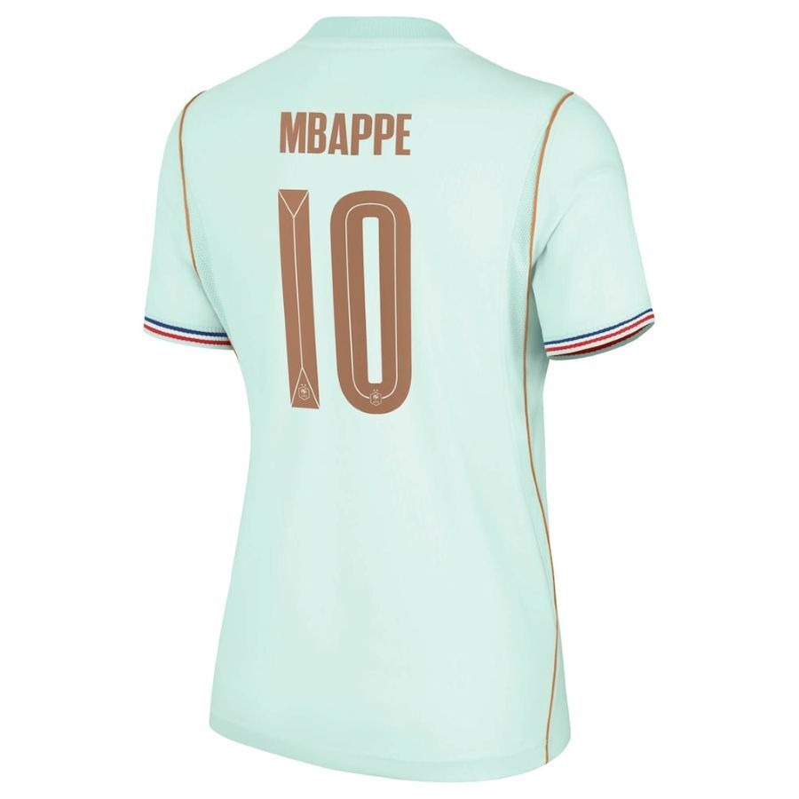 Maillot-Equipe-de-France-Femme-Vert-Coupe-du-Monde-2026-Mbappe-2