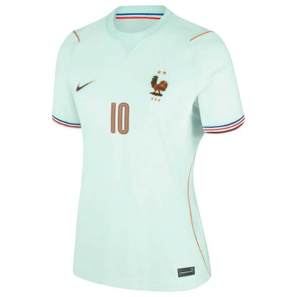 Maillot-Equipe-de-France-Femme-Vert-Coupe-du-Monde-2026-Mbappe-3
