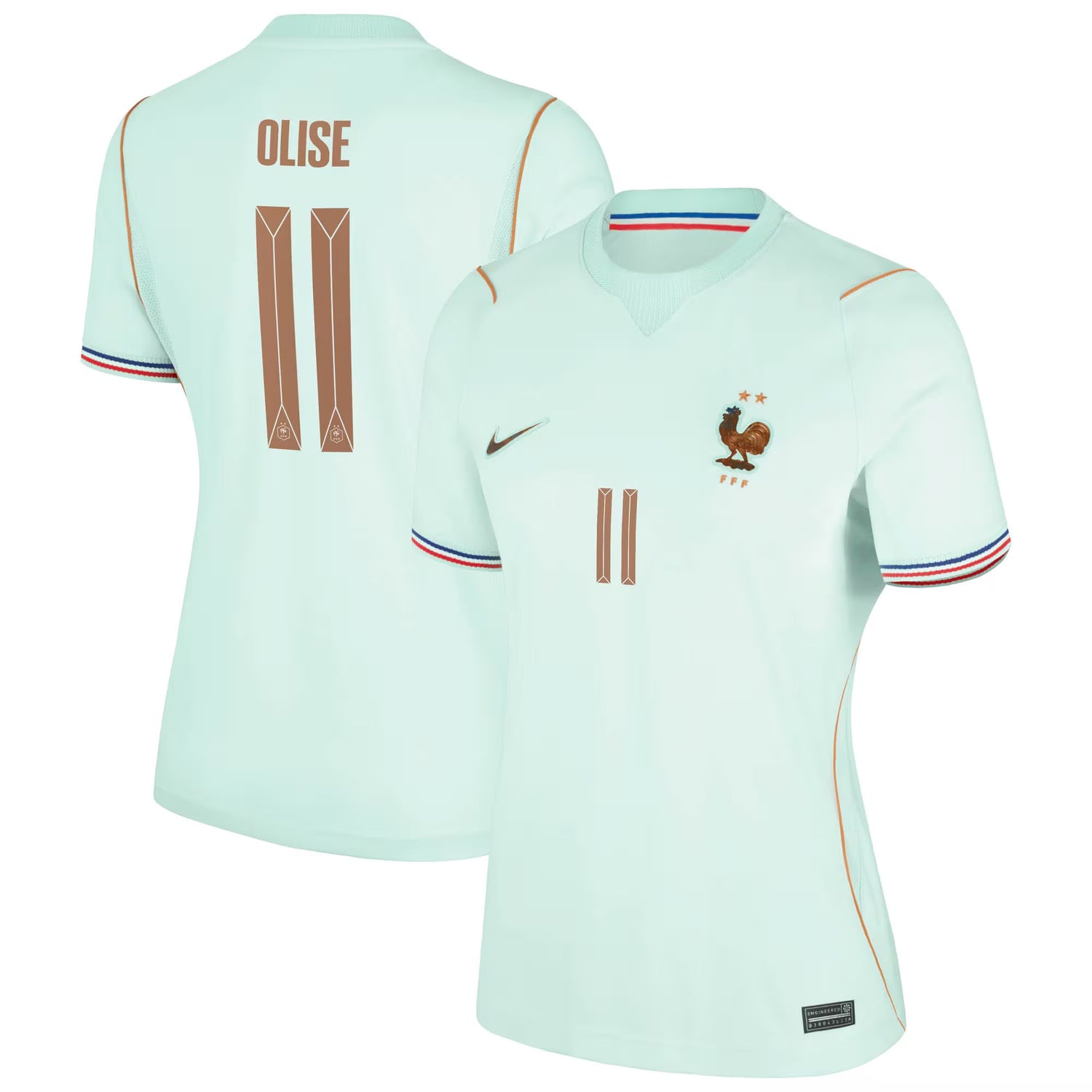 Maillot-Equipe-de-France-Femme-Vert-Coupe-du-Monde-2026-Olise-1