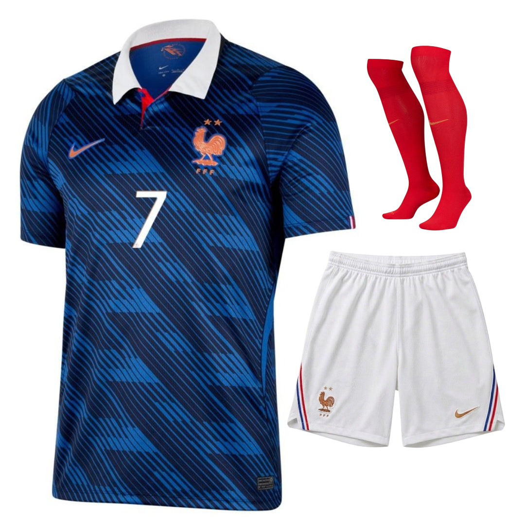 New Kids France Dembele Home Kit World Cup 2026 – Foot Sport