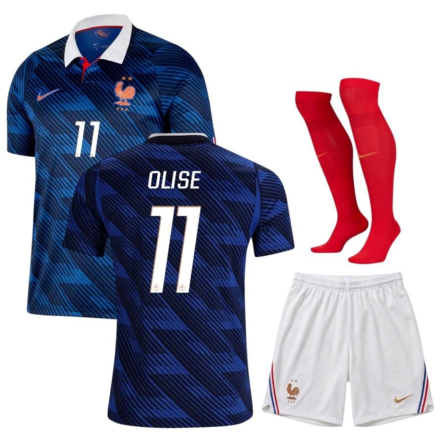 Maillot-Equipe-de-France-Kit-Enfant-Domicile-Coupe-du-Monde-2026-Olise